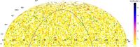 Sky map.