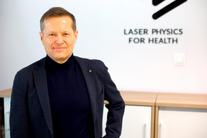 Ferenc Krausz, winner of the Frontiers of Knowledge Award in Basic Sciences.