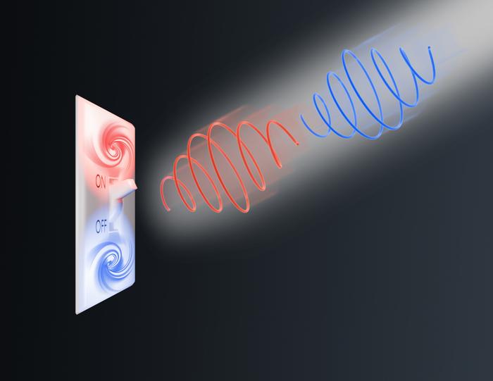 A terahertz light switch