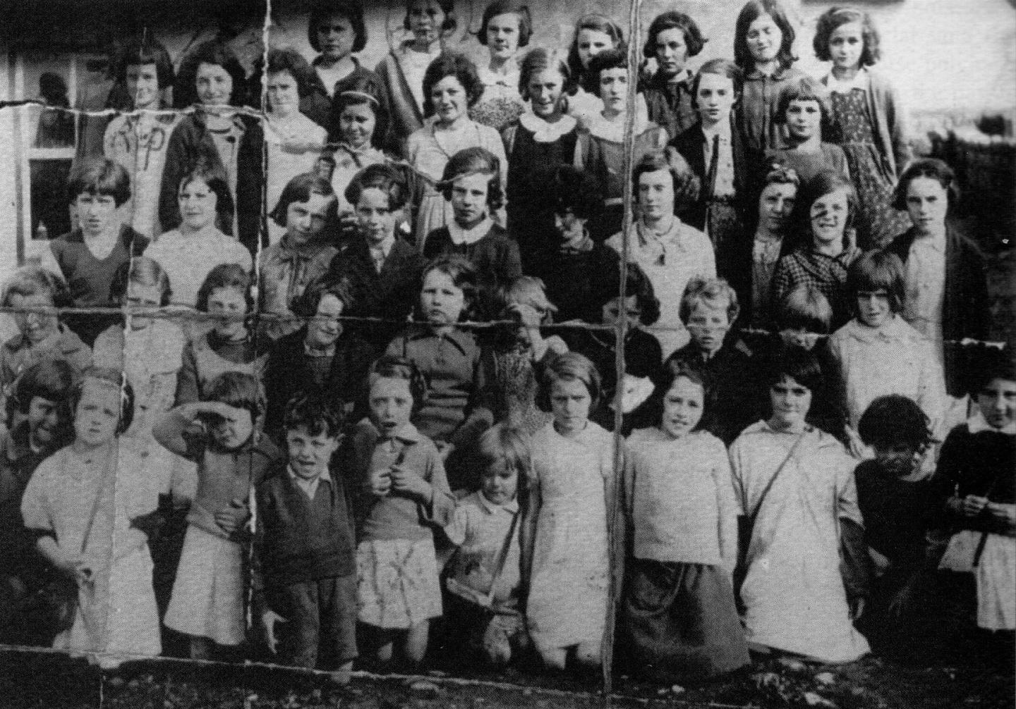 Charles' mother, Patsy -- at School in the 1930s