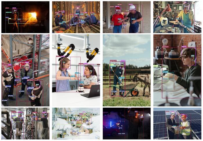 Samples from the proposed SH17 Dataset