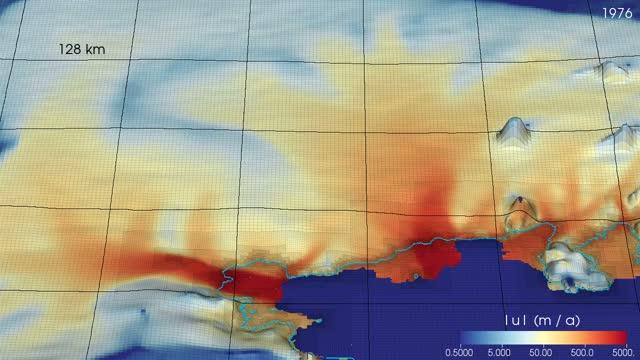 Simulation of the Amundsen Sea Embayment over three centuries of sustained retreat
