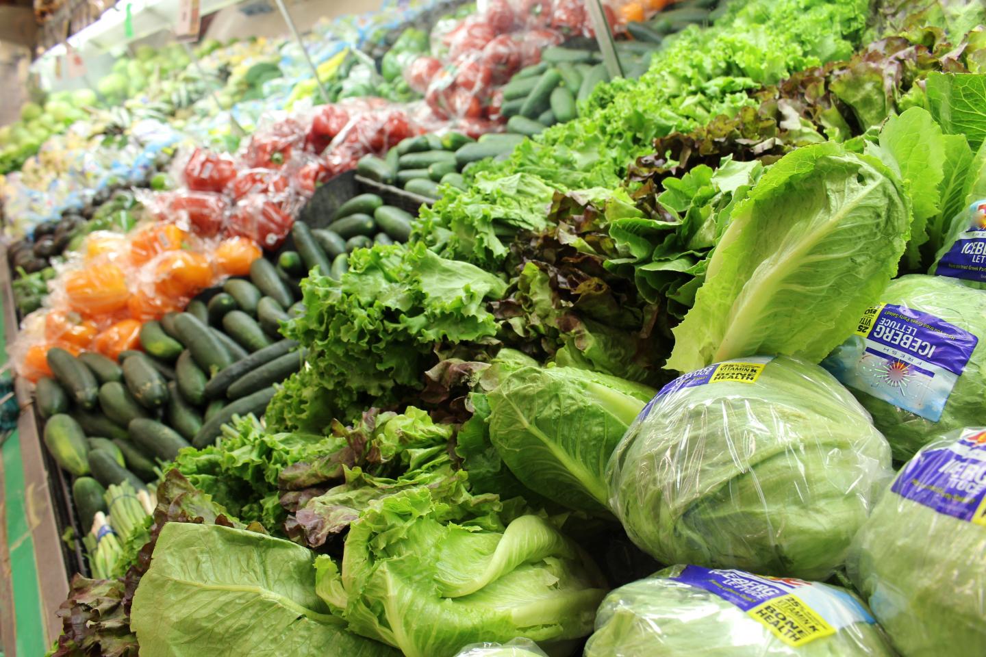 Produce at Grocery Store