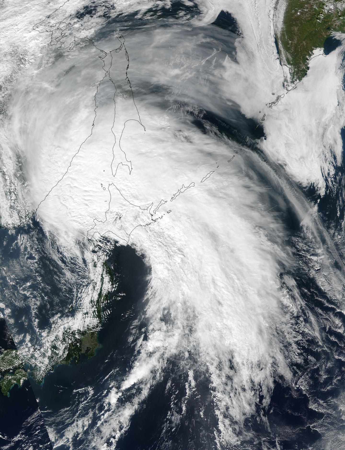 Suomi NPP image of Talim