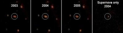 Galaxy with Supernova