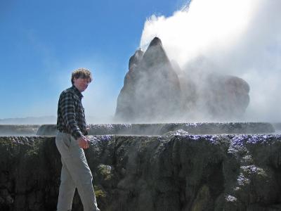 Fly Ranch Geyser near Gerlach, Nev.