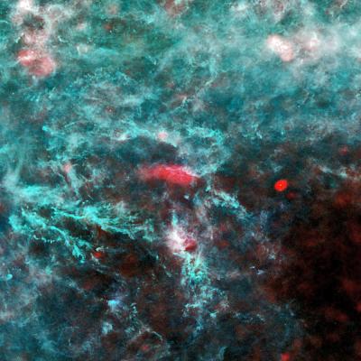 Planck Image of a Region in the Constellation Perseus