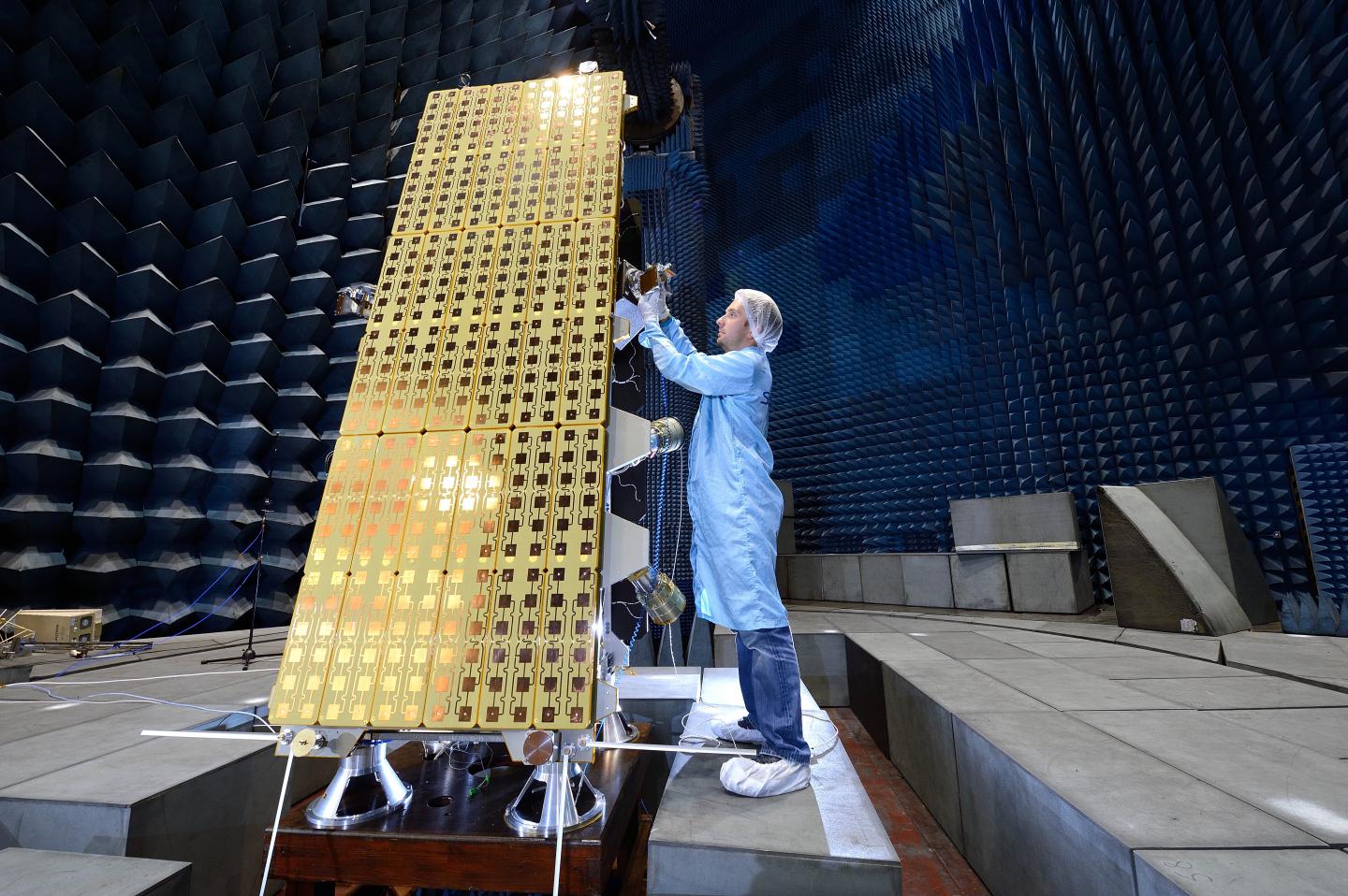 NovaSAR on Test at Airbus
