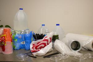 Plastic materials are not biodegradable. They break down in the environment and eventually become miniscule nanoplastics.