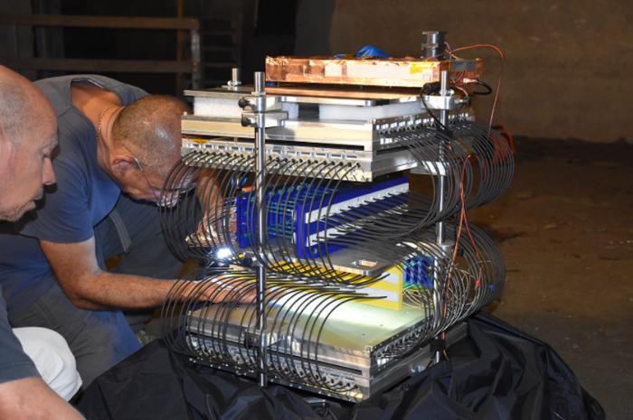 A team from Tel Aviv University is installing the muon detectors in Jeremiah’s Cave beneath the City of David site.