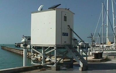 Tide-Measuring Station at Key West, Fla.