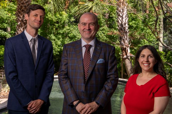 Drs. Brandon Sanford, Benjamin Toll and Naomi Brownstein