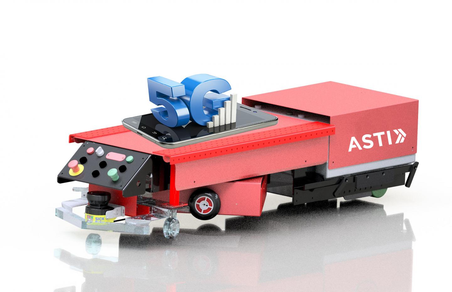ASTI Mobile Robotics' AGVs (Automated Guided Vehicles)
