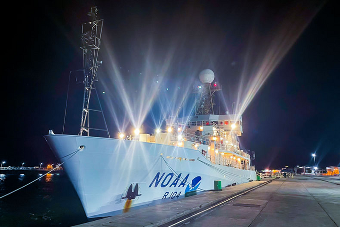 The Ronald H. Brown is the largest vessel in the NOAA fleet.