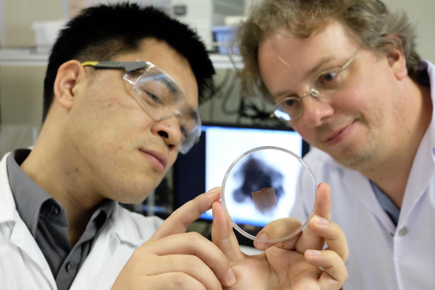 Xu Chenjie and Claus-Dieter Ohl, NTU Singapore