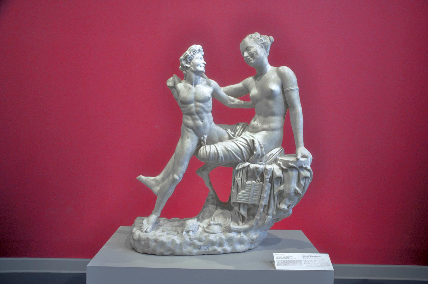 Hermaphroditus and Satyr