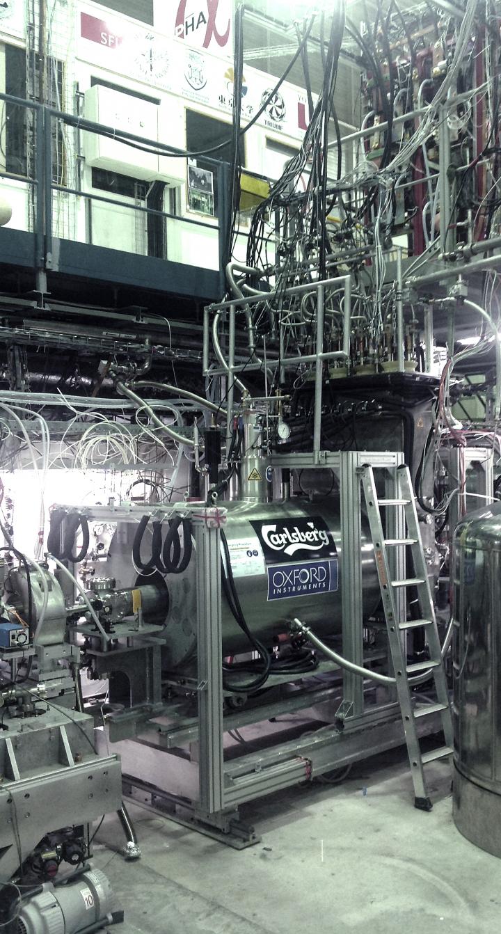 Cryostat and Solenoid Magnet