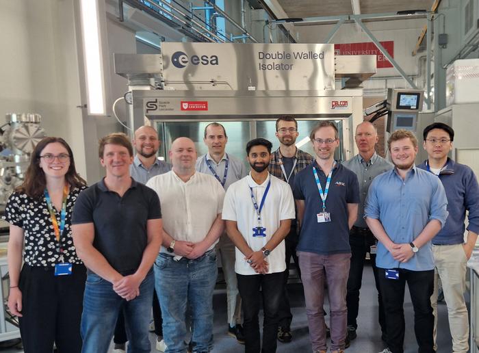 The University of Leicester team