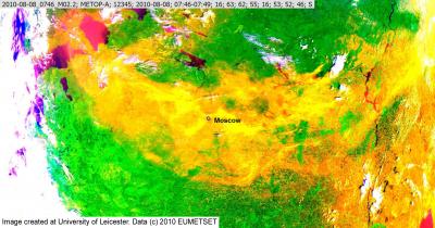 Aug. 8 False Color Image