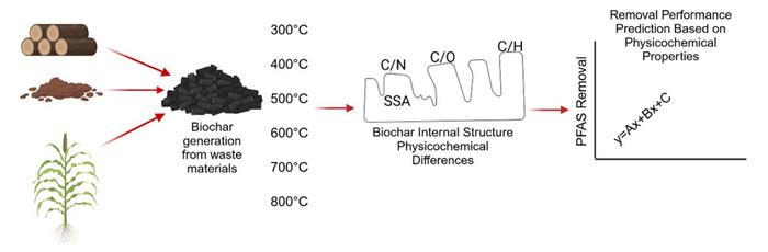 Biochar selection for removal of perfluoroalkyl substances from reclaimed water for agricultural irrigation