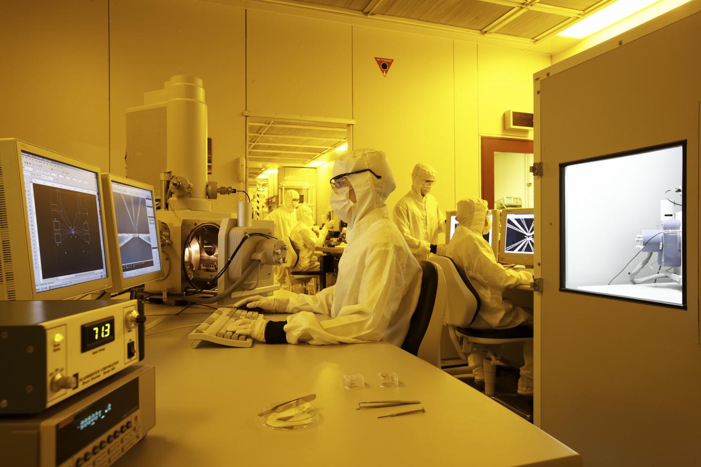 Labs at the Australian National Fabrication Facility in Sydney