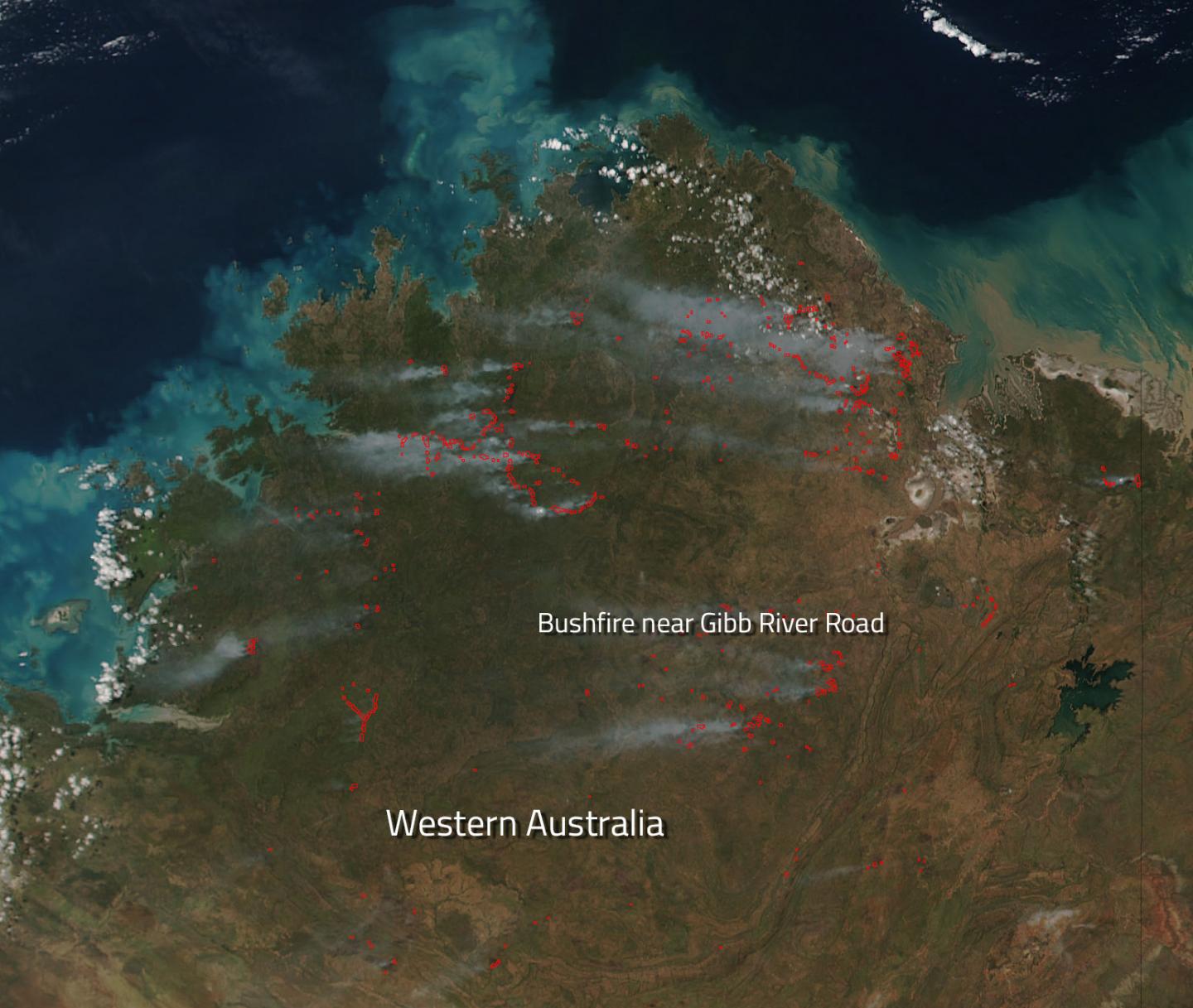 Bushfires in Western Australia