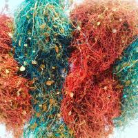 Pepper plant roots stained to study carbon mitigation strategies