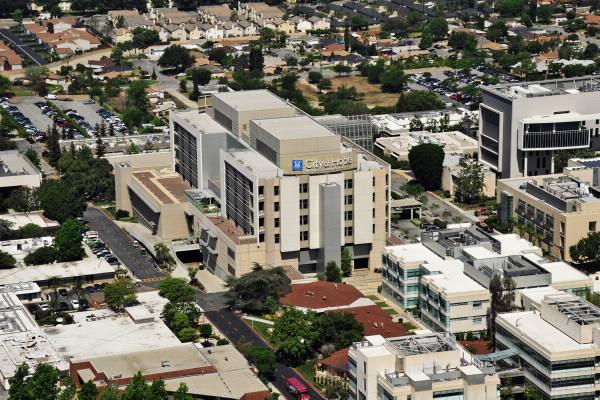 City of Hope aerial