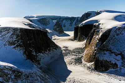 A Glacier near Penny Ice Cap
