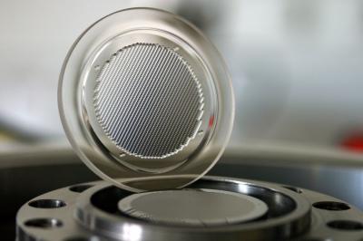 Hot Embossing Glass -- to the Nearest Micrometer
