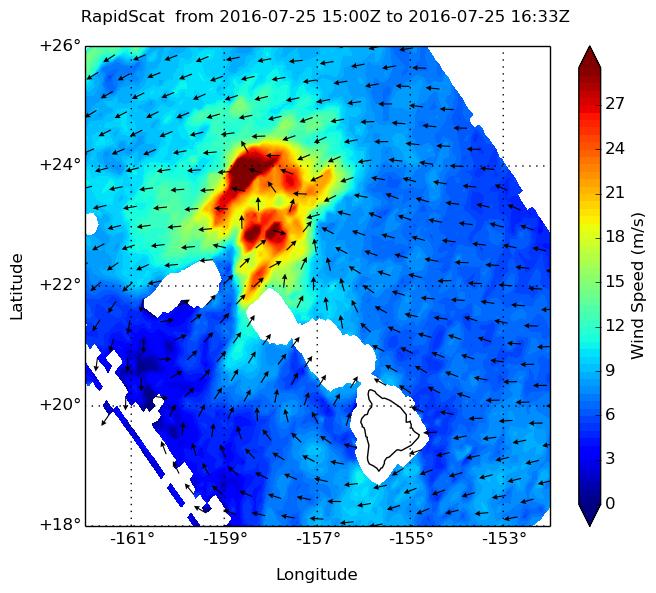 RapidScat Image of Darby
