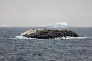 Uncharted island in Weddell Sea