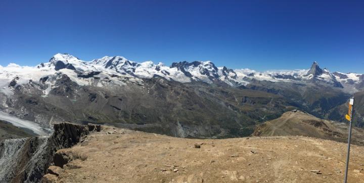 Zermatt in the Western Alps