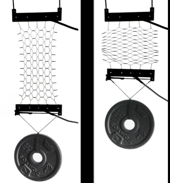 X-Crossing SMA fabric actuator of 4.5-grams lifts 1 kg for 50% contraction.