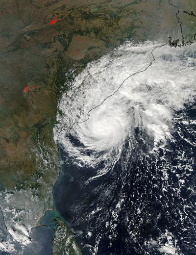 MODIS Image of Helen