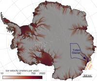 Totten Upwelling Map