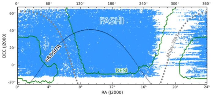 FASHI DR2 survey footprint