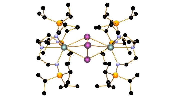 Bismuth three-atom ring