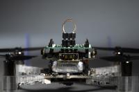 Smellicopter uses a live antenna from a moth to navigate toward smells.