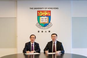 Professor Bennett Yim and Mr Davron Abdurashidov