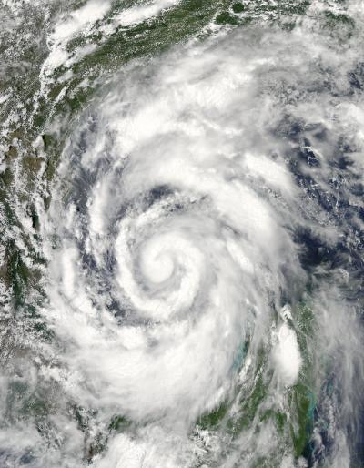 NASA Image of Now Hurricane Alex
