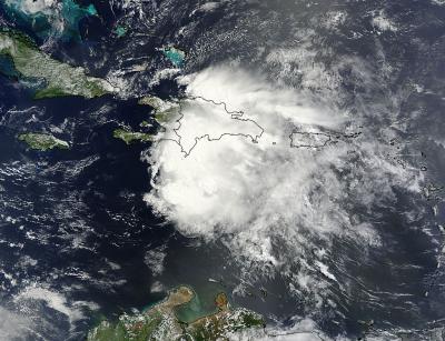 NASA's Terra Satellite Captured This Visible Image of Chantal