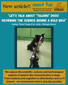 Talk about talking dogs