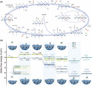 Figure 4 | Schematic mechanism and DFT energy profiles for EOM.