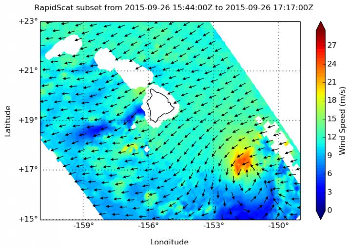 RapidScat Image of Niala