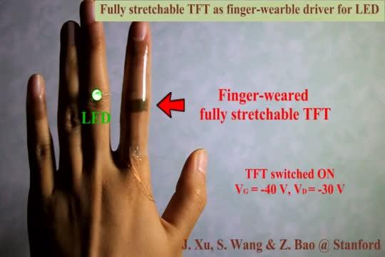 A Flexible Transistor that Conforms to Skin (2 of 3)