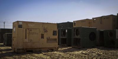 Generators in Afghanistan