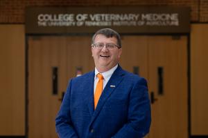 Dr. Paul Plummer, dean of the University of Tennessee College of Veterinary Medicine