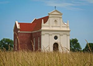 Reconstructed 1667 Brick Chapel at Historic St. Mary's City