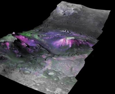 Mars: Water-Rich Terrain